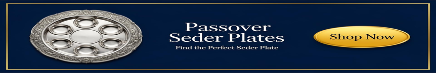 Passover Seder Plates — Find the Perfect Seder Plate at JudaicaStore.com